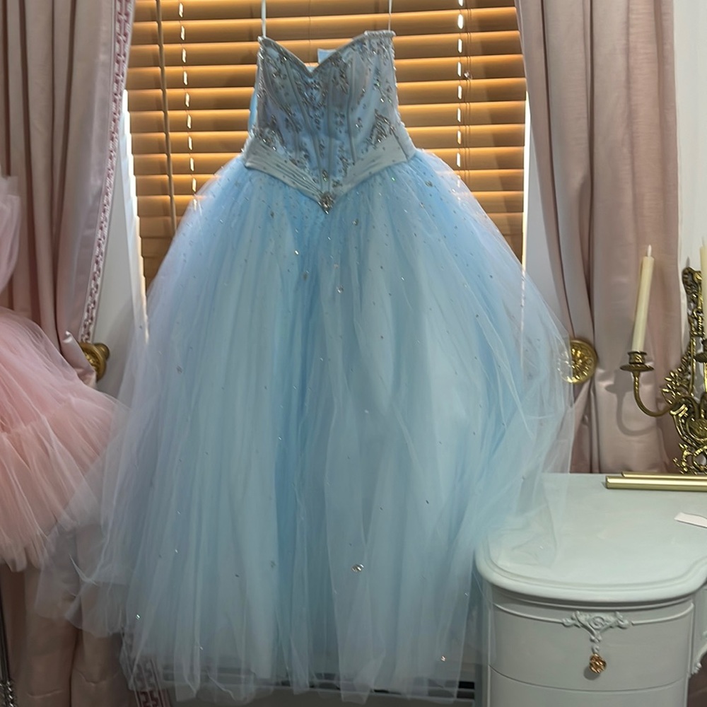 Blue Cinderella Princess Dress